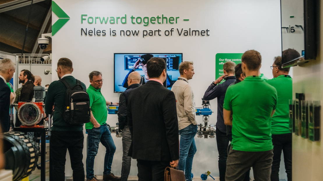 Kuva aiemmasta Pohjoinen Teollisuus -tapahtumasta, Valmetin messuosastolta